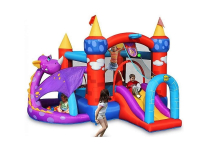 Nafukovací atrakce dráček - Půjčovna Skákací hrady SUZI