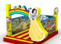 Skákací hrad Sněhurka - Půjčovna skákacích hradů SUZI